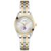 Women's Bulova Silver University of the South Tigers Classic Two-Tone Round Watch