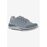 Wide Width Women's Balance Sneaker by Drew in Grey Mesh Combo (Size 9 1/2 W)