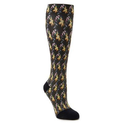 Alegria Women's Compression Socks Size M Black/Mul...
