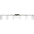 Progress Lighting Replay 48 Inch 6 Light Bath Vanity Light - P300385-104