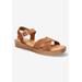 Women's Car-Italy Sandal by Bella Vita in Tan Suede Leather (Size 7 1/2 M)