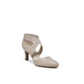 Wide Width Women's Gallery Pump by LifeStride in Tender Taupe (Size 9 1/2 W)