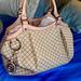 Gucci Bags | Authentic Gucci Leather Shoulder Bag | Color: Cream/Pink | Size: Os