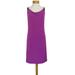 Michael Kors Dresses | Michael Kors Purple Drape Neck Dress With Metal Straps Large | Color: Purple | Size: L