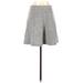 Ann Taylor LOFT Casual Skirt: Gray Tweed Bottoms - Women's Size Small