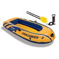 Intex Challenger 2 Schlauchboot Blau/Gelb 236 x 114 x 41 cm, 1 Stück