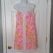 Lilly Pulitzer Dresses | Lilly Pulitzer Sophia Shift Dress. Size 2 Nwot | Color: Pink/White | Size: 2