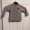 Disney Shirts & Tops | Disney Junior Mickey Mouse Gray Hoodie Size 2t | Color: Gray | Size: 2tb