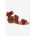 Women's Nambi Sandal by Bellini in Red Smooth (Size 6 M)