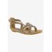 Wide Width Women's Nobu Sandal by Bellini in Natural Pebbled (Size 12 W)