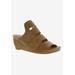 Wide Width Women's Whit Wedge Sandal by Bellini in Natural Smooth (Size 12 W)