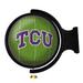 TCU Horned Frogs Football 21'' x 23'' Rotating Lighted Wall Sign