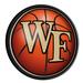 Wake Forest Demon Deacons Basketball 18'' Round Slimline Illuminated Wall Sign