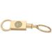 Gold San Jose State Spartans Team Logo Two-Section Key Ring