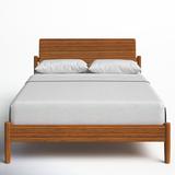 AllModern Benji Solid Wood Low Profile Platform Bed Metal in Orange | 40 H x 63.5 W x 88.5 D in | Wayfair 70294AA8F87A48C49488983DC129E546
