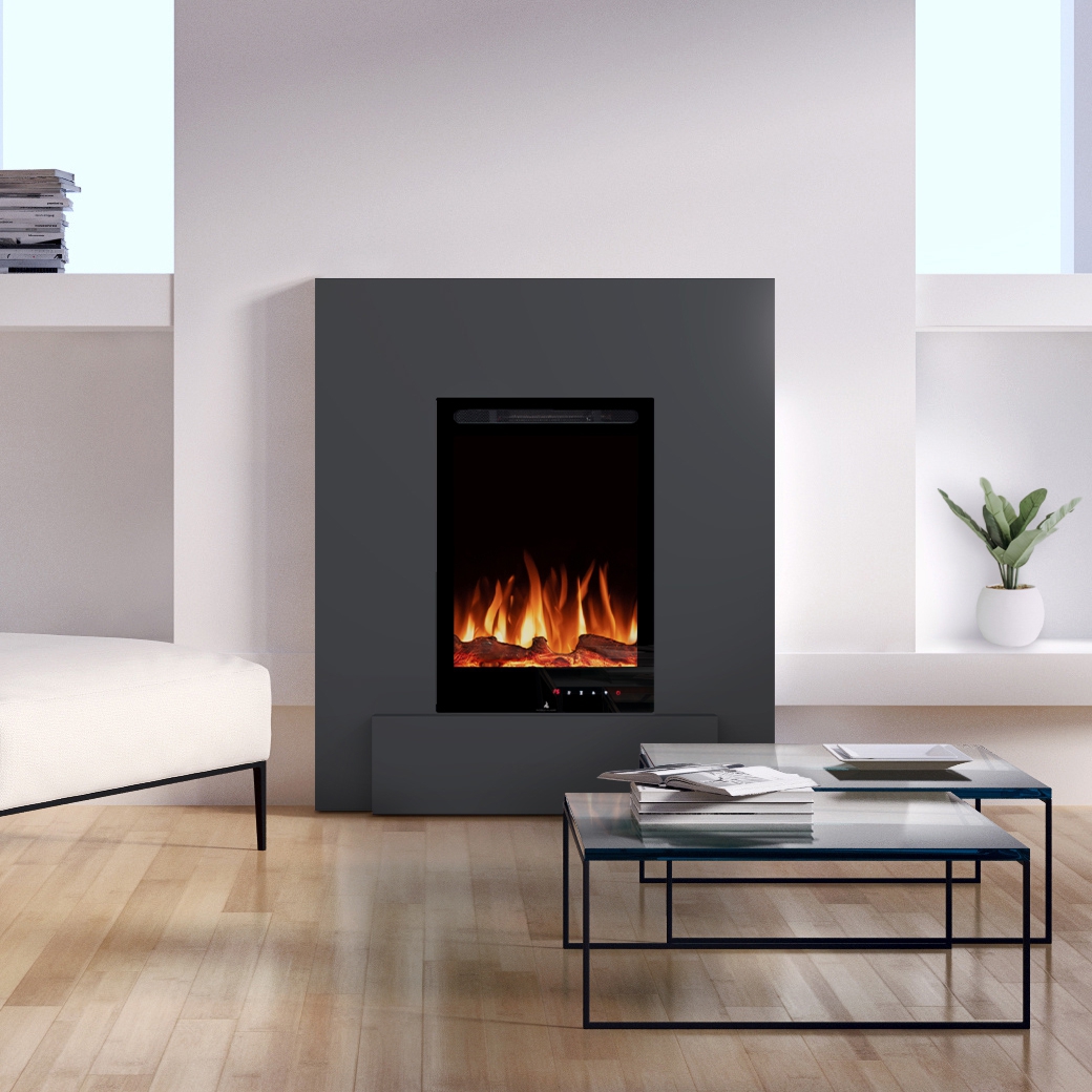 Noble Flame CABO 950 FS [Elektrokamin mit Heizung]: Schwarz Image