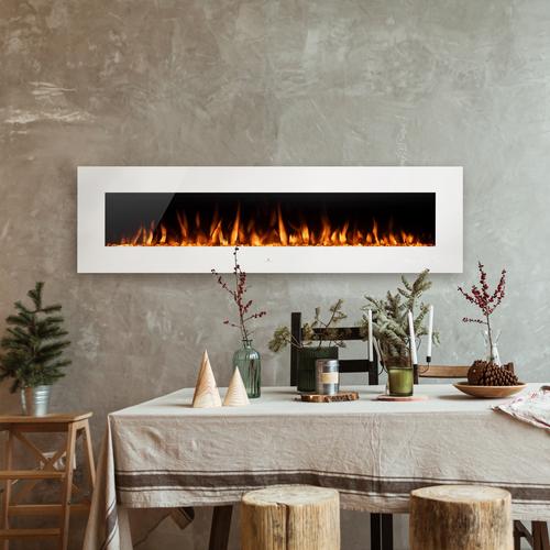 Noble Flame VEGAS weiß: 1830 [Elektro Wandkamin]