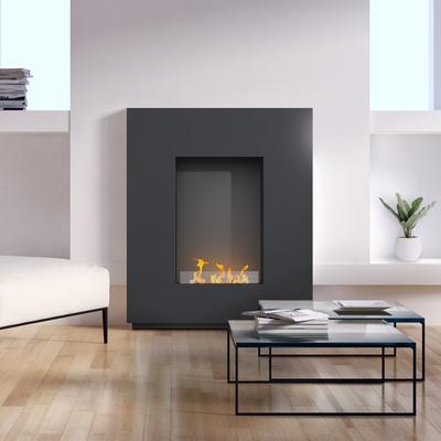 Noble Flame CORVO 950 BS [moderner Ethanolkamin]: Schwarz Image