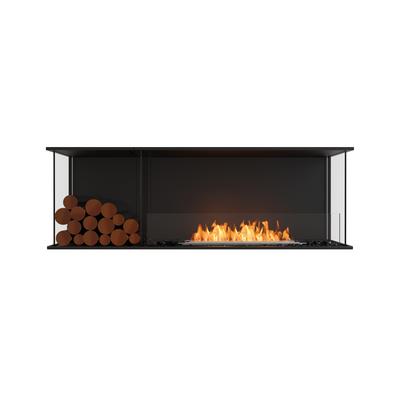 EcoSmart Flex - Dreiseitig offen [Ethanol Einbau Gehäuse]: Flex60 - Holzbox linksseitig Image