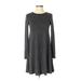 Old Navy Casual Dress - A-Line: Black Print Dresses - Women's Size X-Small