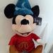 Disney Toys | Kidrobot Hugme Disney Fantasia Mickey Sorcerer's Apprentice Plush Nww | Color: Blue/Red | Size: Approximately 19 Inches