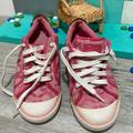 Coach Shoes | Coach Barrett Pink/White Signature "C" Fabric/Leather Shoes Sneakers - Sz 6.5 B | Color: Pink/White | Size: 6.5