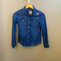 Levi's Shirts & Tops | Girls Levi's Long Sleeve Button Up Shirt | Color: Blue | Size: Mg