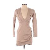 Forever 21 Casual Dress - Mini: Tan Dresses - Women's Size Small