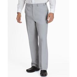 Blair Men's John Blair Adjust-A-Band Relaxed-Fit Microfiber Pants - Grey - 50