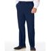 Blair Men's John Blair Adjust-A-Band Relaxed-Fit Microfiber Pants - Blue - 40