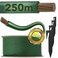 250 m Boundary Cable + 750 Ground Spikes for Robotic Lawnmower Lawn Robot Accessory Set Boundary Wire for Search Cable - Compatible with Gardena/Bosch/Husqvarna/Worx/Honda/Robomow/Diameter 2.7 mm