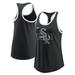 Women's Nike Black Chicago White Sox X-Ray Racerback Performance Tank Top