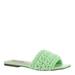 Steve Madden Maldeve - Womens 9.5 Green Sandal Medium