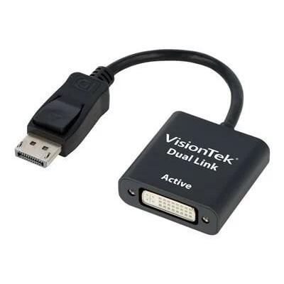 VisionTek DisplayPort to Dual Link DVI-D Active Adapter