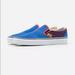 Vans Shoes | Mens (Size 10.5) Vans Classic Slip On Mix & Match “Grape Juice” Skate Shoes | Color: Blue/White | Size: 10.5