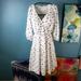 Anthropologie Dresses | Anthropologie White Blue Textured Dress Size Sm | Color: Blue/White | Size: S
