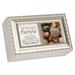 Trinx Lord Will Strengthen Memory Box Plastic/Acrylic in Brown/Pink | 2.625 H x 6 W x 4 D in | Wayfair 734FD4E5A7FA44D4B8E07518EDEF7C68