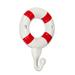 Rosalind Wheeler Wedowee 3" Wide Wall Hook Metal in Red | 4.5 H x 3 W x 2.5 D in | Wayfair 4FB9D3EBBBFE489B8A4A1F49E0EF987C