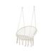 Hanging Cotton Rope Hammock Swing Chair for Indoor and Outdoor