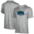 Men's Gray Notre Dame of Maryland Gators Lacrosse Name Drop T-Shirt