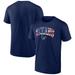 Men's Fanatics Branded Navy Houston Texans Banner Wave Logo T-Shirt
