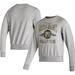 Men's adidas Heathered Gray Vegas Golden Knights Vintage Pullover Sweatshirt