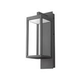 17 Stories Modern Outdoor 48 LED Wall Lamp Aluminum/Metal in Gray | 14.96 H x 4.72 W x 6.57 D in | Wayfair 9D31A91423564226864B082743EC4DE4