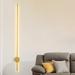 Everly Quinn Leger Minimalist Light Sconce Metal | 47 H x 2.4 W x 2 D in | Wayfair 3E5077B9C0EB4AE5BBAB0D23A193ABC6