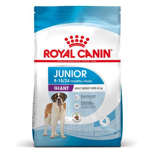 2 x 15kg Junior Giant Royal Canin Hundefutter trocken