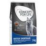 Concept for Life British Shorthair Adult - ricetta migliorata! - 3 kg