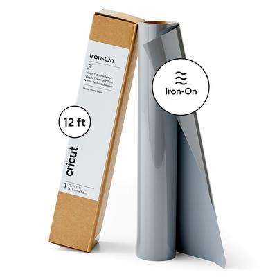 Cricut Iron-On | 12 ft | Gray