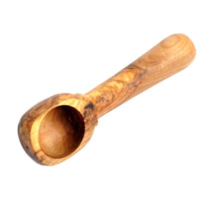 Olive Wood 6.5" Scoop, Salt Scoop & Coffee Scoop