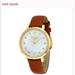 Kate Spade Accessories | Kate Spade Monterey Studded Stone Pearl Dial Watch | Color: Brown/Gold | Size: Os