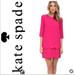 Kate Spade Dresses | Kate Spade Fuchsia Hot Pink Dress . | Color: Pink | Size: 4